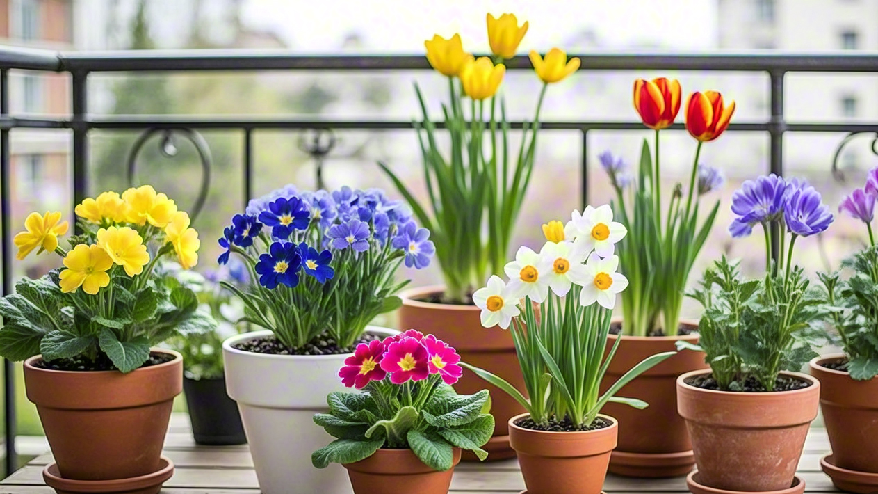 Plants suitable for planting in spring