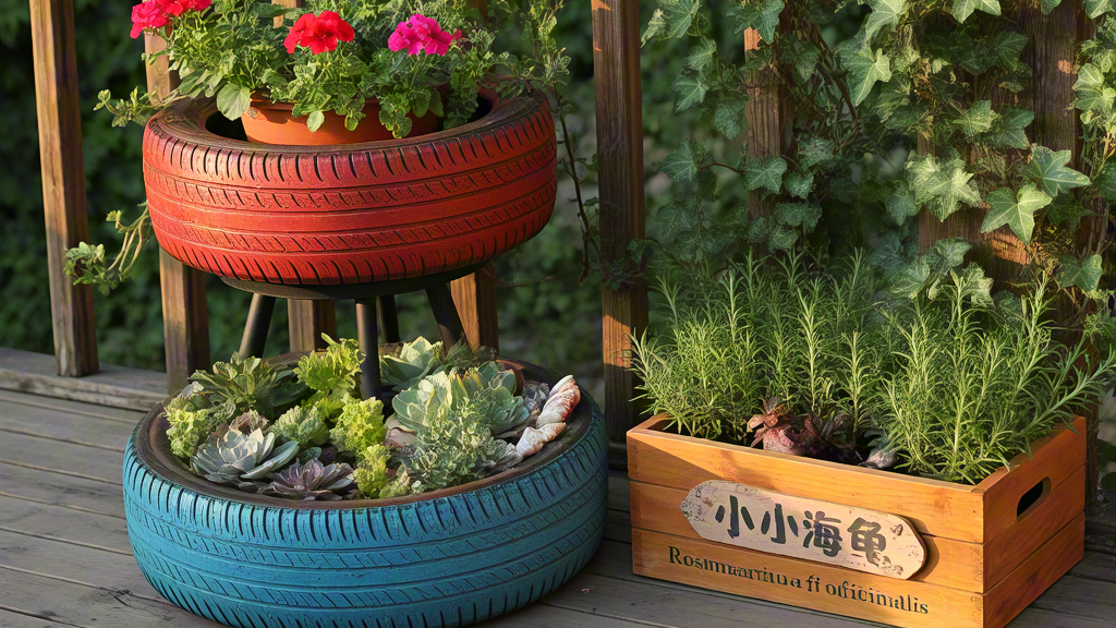 Handmade gardening logo